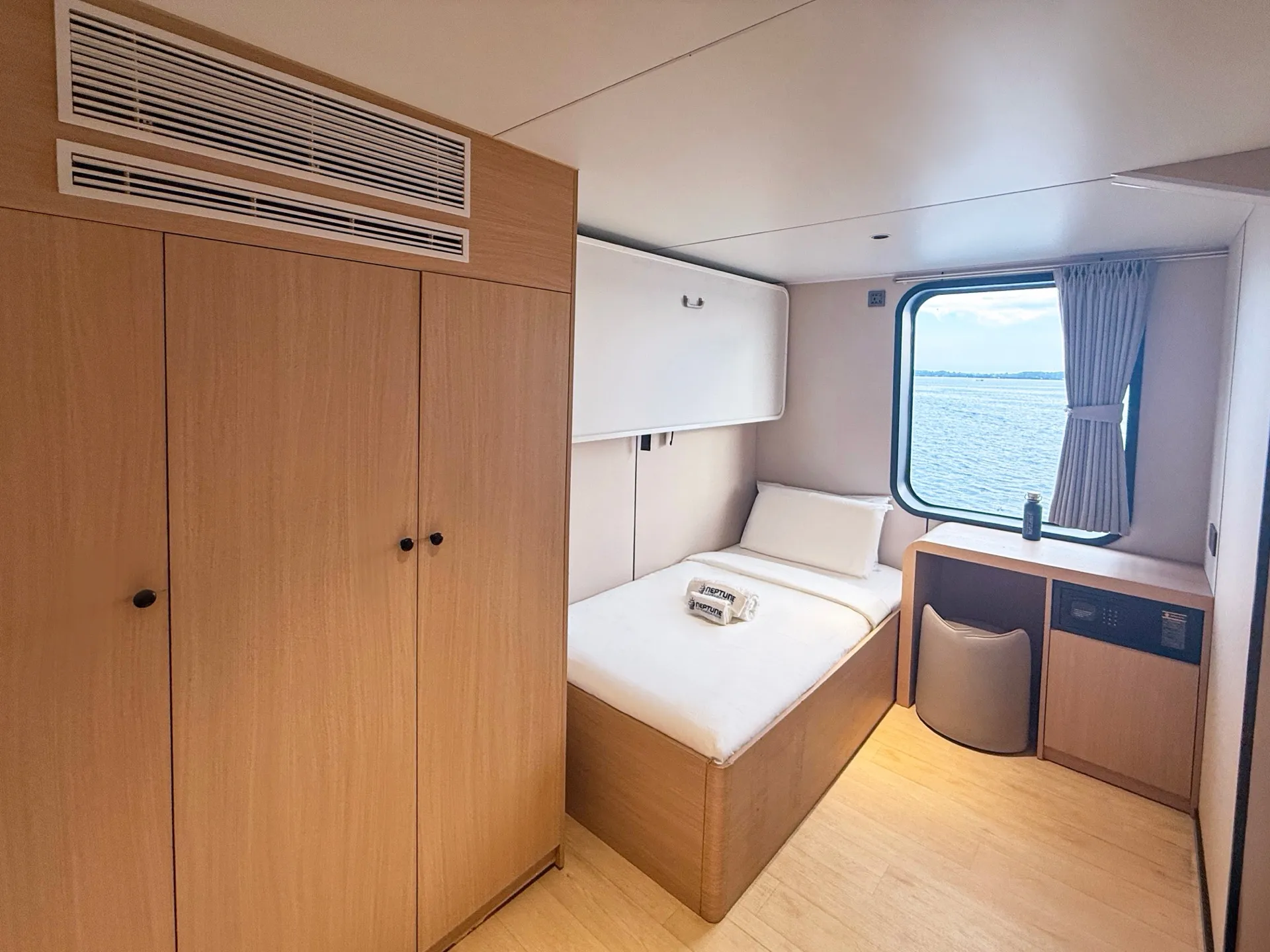 Sea View Bunk Bed aboard King Neptune
