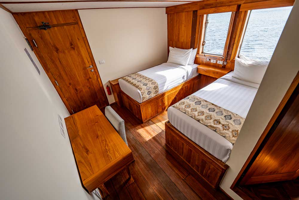 Second Twin Cabin aboard Komodo Sea Dragon
