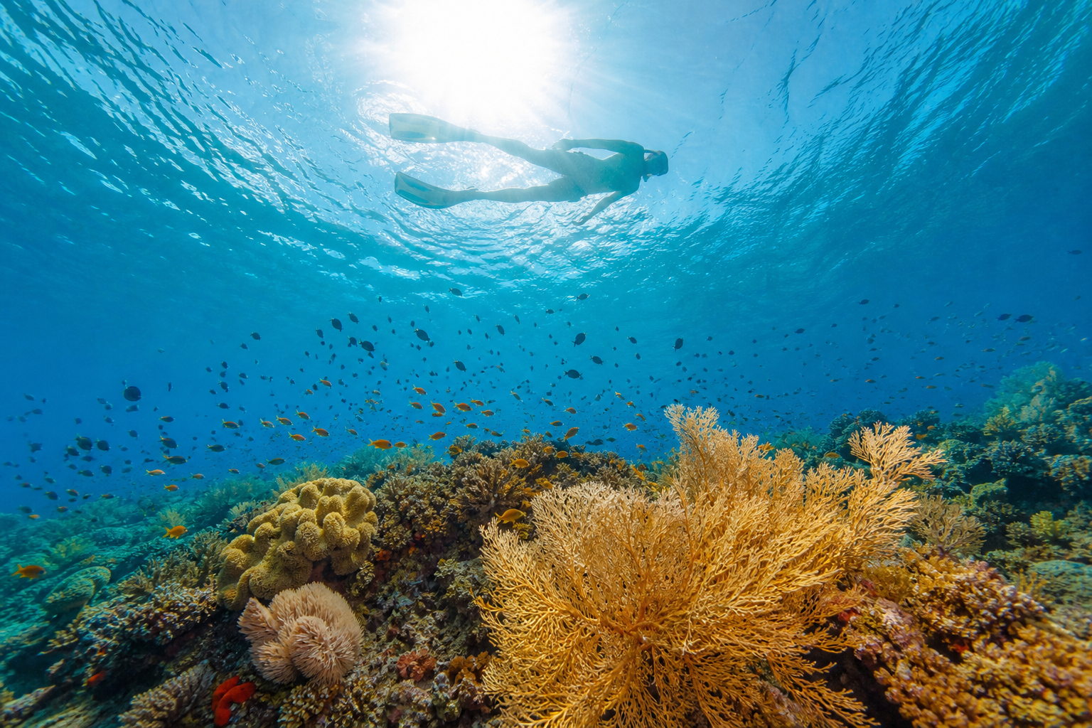 Snorkeling in Komodo National Park from Komodo Resort